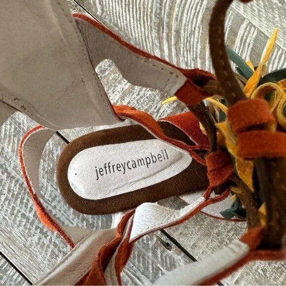 Jeffrey Campbell Hang of Four Suede Tassel Summer Sandal-(Size:9) - Picture 9 of 9